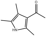 Methyl(2,4,5-trimethyl-1H-pyrrol-3-yl) ketone分子式结构图