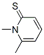 1,6-Dimethylpyridine-2(1H)-thione分子式结构图