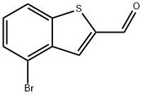 4-溴苯并[B]噻吩-2-甲醛分子式结构图