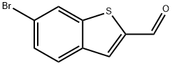 6-溴苯并[B]噻吩-2-甲醛分子式结构图