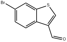 6-溴苯并[B]噻吩-3-甲醛分子式结构图