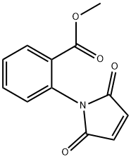 2-(2,5-dioxo-2,5-dihydro-1H-pyrrol-1-yl)benzoic acid分子式结构图