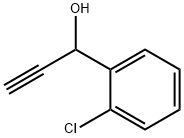 1-(2-CHLORO-PHENYL)-PROP-2-YN-1-OL分子式结构图