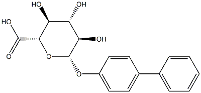 4-BIPHENYLYL GLUCURONIDE分子式结构图