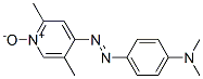 4-[[p-(Dimethylamino)phenyl]azo]-2,5-dimethylpyridine 1-oxide分子式结构图