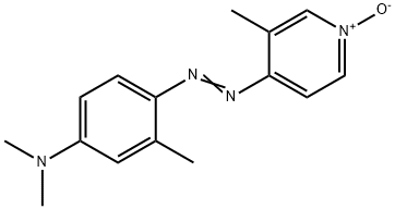 4-[[4-(Dimethylamino)-o-tolyl]azo]-3-methylpyridine 1-oxide分子式结构图