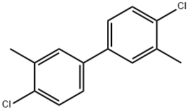 4,4'-二氯-3,3'-二甲基联苯分子式结构图