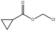 环丙甲酸基酯氯甲基分子式结构图