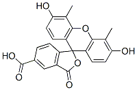 4',5'-dimethyl-5-carboxyfluorescein分子式结构图