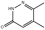 3(2H)-哒嗪酮, 5,6-二甲基-分子式结构图