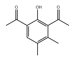 1,1'-(2-羟基-4,5-二甲基-1,3-苯撑)二乙醇分子式结构图