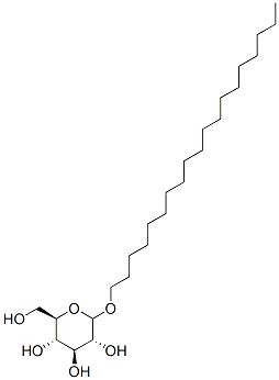 nonadecyl D-glucoside分子式结构图