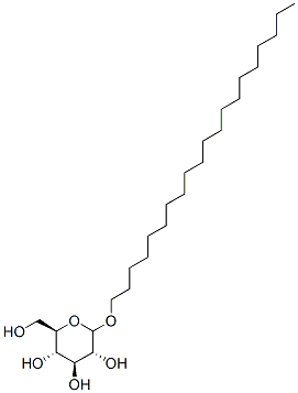 icosyl D-glucoside分子式结构图