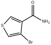 4-溴噻吩-3-甲酰胺分子式结构图