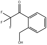 Ethanone, 2,2,2-trifluoro-1-[2-(hydroxymethyl)phenyl]- (9CI)分子式结构图