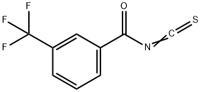 3-(trifluoromethyl)benzoyl isothiocyanate分子式结构图