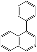 4-苯基异喹啉分子式结构图