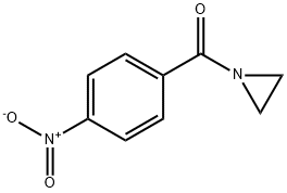 1-(p-Nitrobenzoyl)aziridine分子式结构图