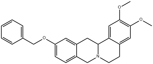 (±)-11-(Benzyloxy)-2,3-dimethoxyberbine分子式结构图