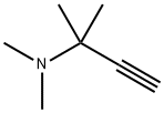 N, N,2-三甲基丁烷-3-炔-2-胺分子式结构图