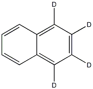 (1,2,3,4-2H4)Naphthalene分子式结构图
