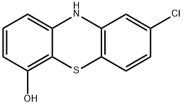 8-Chloro-10H-phenothiazin-4-ol分子式结构图