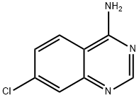 4-氨基-7-氯喹唑啉分子式结构图