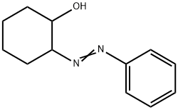 2-Phenylazocyclohexanol分子式结构图