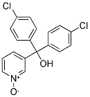 BIS-(4-CHLORO-PHENYL)-(1-OXY-PYRIDIN-3-YL)-METHANOL分子式结构图