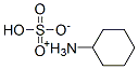 cyclohexylammonium hydrogen sulphate分子式结构图