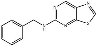 5-(Benzylamino)thiazolo[5,4-d]pyrimidine分子式结构图