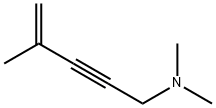 N,N,4-Trimethyl-4-penten-2-yn-1-amine分子式结构图