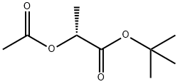 (R)-2-乙酰氧基丙酸叔丁酯分子式结构图