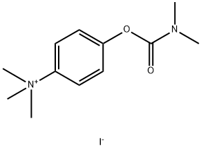 (p-Hydroxyphenyl)trimethylammonium iodide dimethyl carbamate (ester)分子式结构图