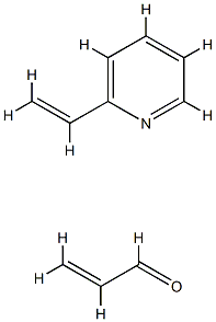 vinylpyridine-acrolein copolymer分子式结构图