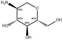 D-Glucitol,  4-amino-1,5-anhydro-4-deoxy-  (9CI)分子式结构图