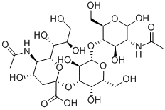 3'-SIALYL-N-ACETYLLACTOSAMINE分子式结构图