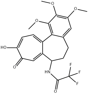 (R/S)-N-Deacetyl Colchiceine N-Trifluroracetate分子式结构图