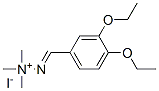 [(3,4-diethoxyphenyl)methylideneamino]-trimethyl-azanium iodide分子式结构图