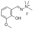 2-Hydroxy-3-methoxybenzaldehyde, hyrazone with 1,1,1-trimethylhydrazon ium iodide分子式结构图