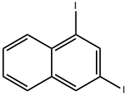 1,3-Diiodonaphthalene分子式结构图