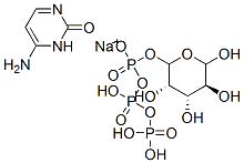 cytosine arabinoside 5'-triphosphate, sodium salt分子式结构图