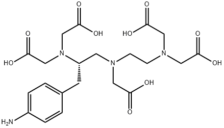 p-NH2-Bn-DTPA(B-300)分子式结构图