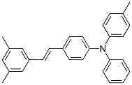 4-(3,5-Dimethylstyryl)-N-phenyl-N-(4-methylphenyl)aniline分子式结构图