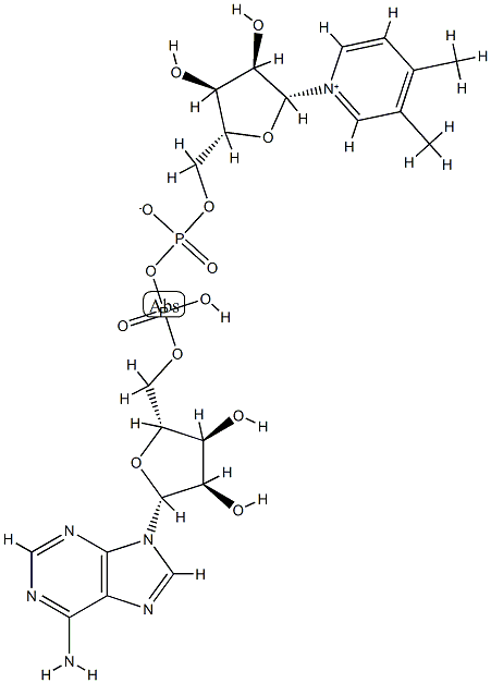 3,4-dimethylpyridine adenine dinucleotide分子式结构图