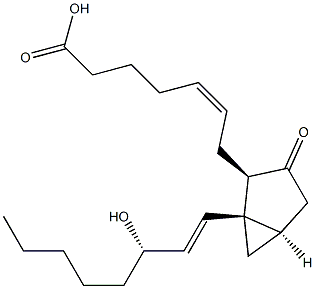 11-deoxy-11,12-methanoprostaglandin E2分子式结构图