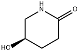 (R)-5-羟基哌啶-2酮分子式结构图