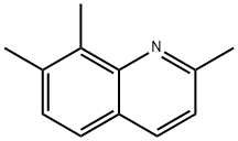 2,7,8-TRIMETHYLQUINOLINE分子式结构图