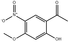 1-(2-羟基-4-甲氧基-5-硝基苯基)乙酮分子式结构图