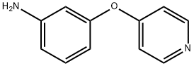 BENZENAMINE, 3-(4-PYRIDINYLOXY)-分子式结构图